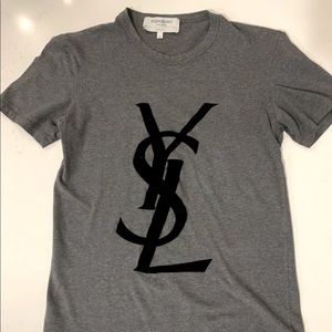 Authentic YSL Logo tshirt